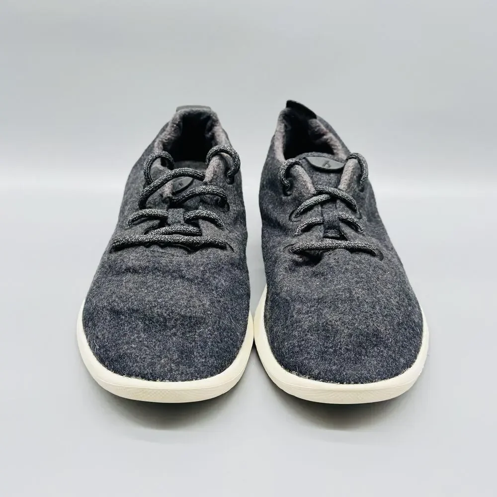 Allbirds Shoes Mens 10 Dark Gray Merino Wool Runners Casual Low Top Sneakers
